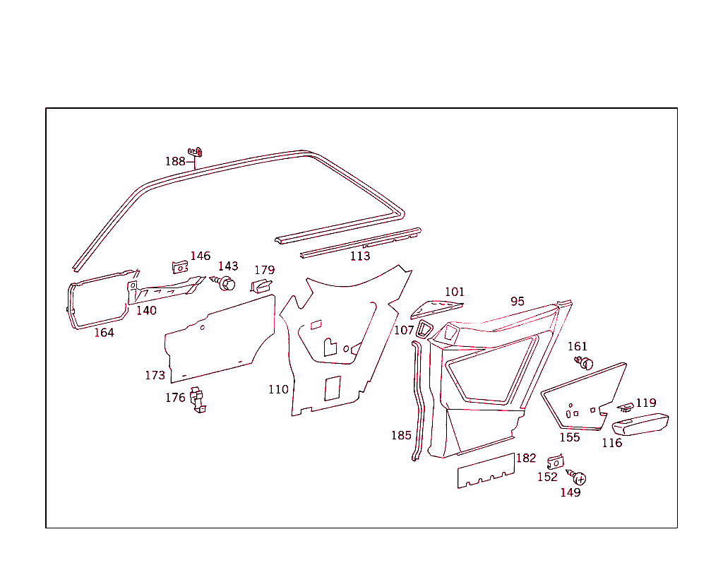 Roof Attachment Parts,Door Edge Guard Sections,Panelling