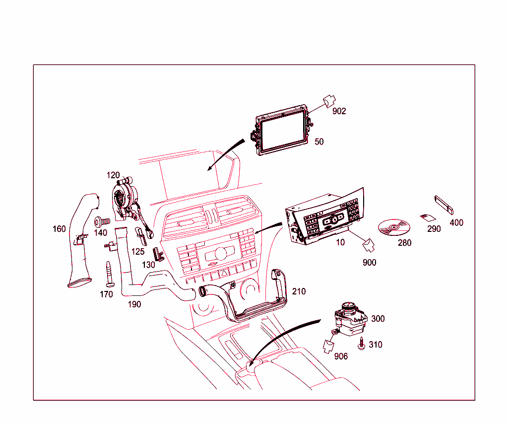Radio, Operating And Display Unit