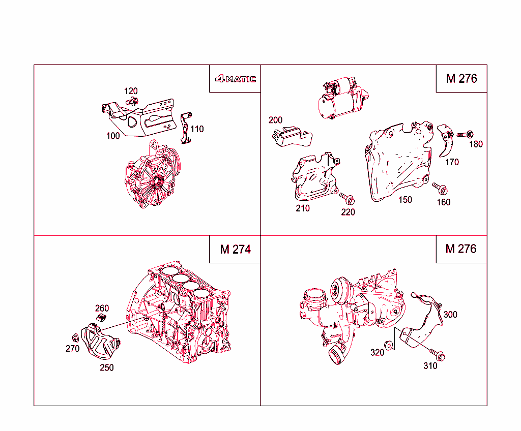 Shielding And Soundproofing At Engine, Transmission, Front Axle Transmission
