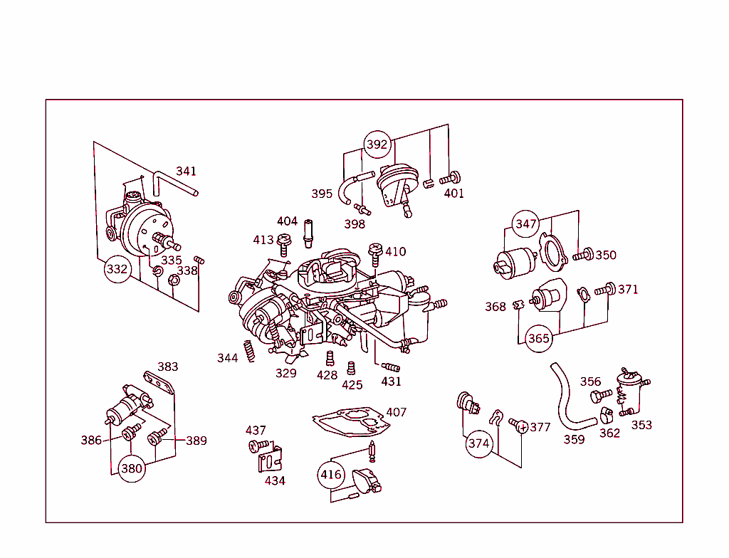 Carburetor And Attachment Parts