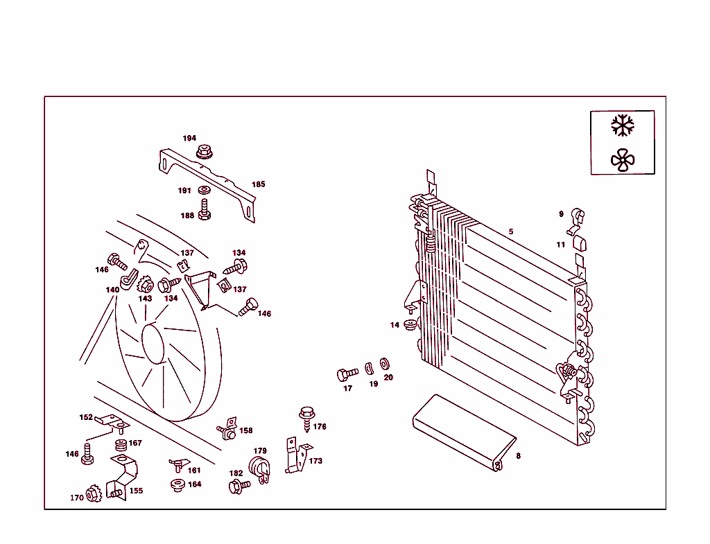 Refrigerant Line Arrangement