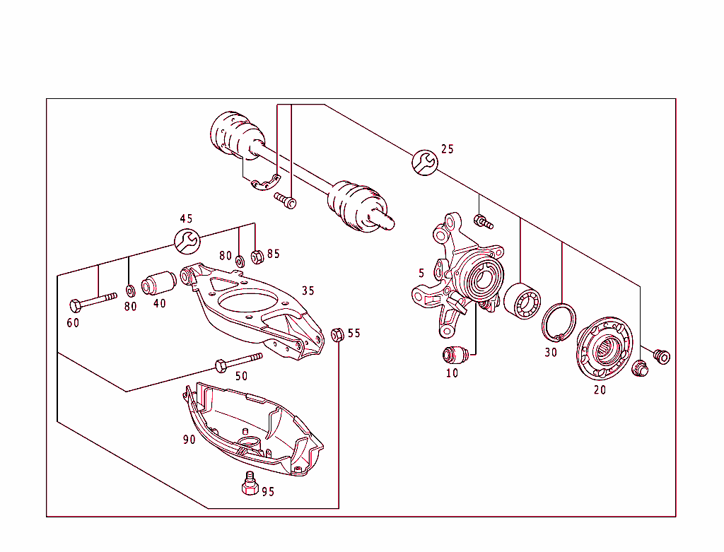 Rear Axle Suspension