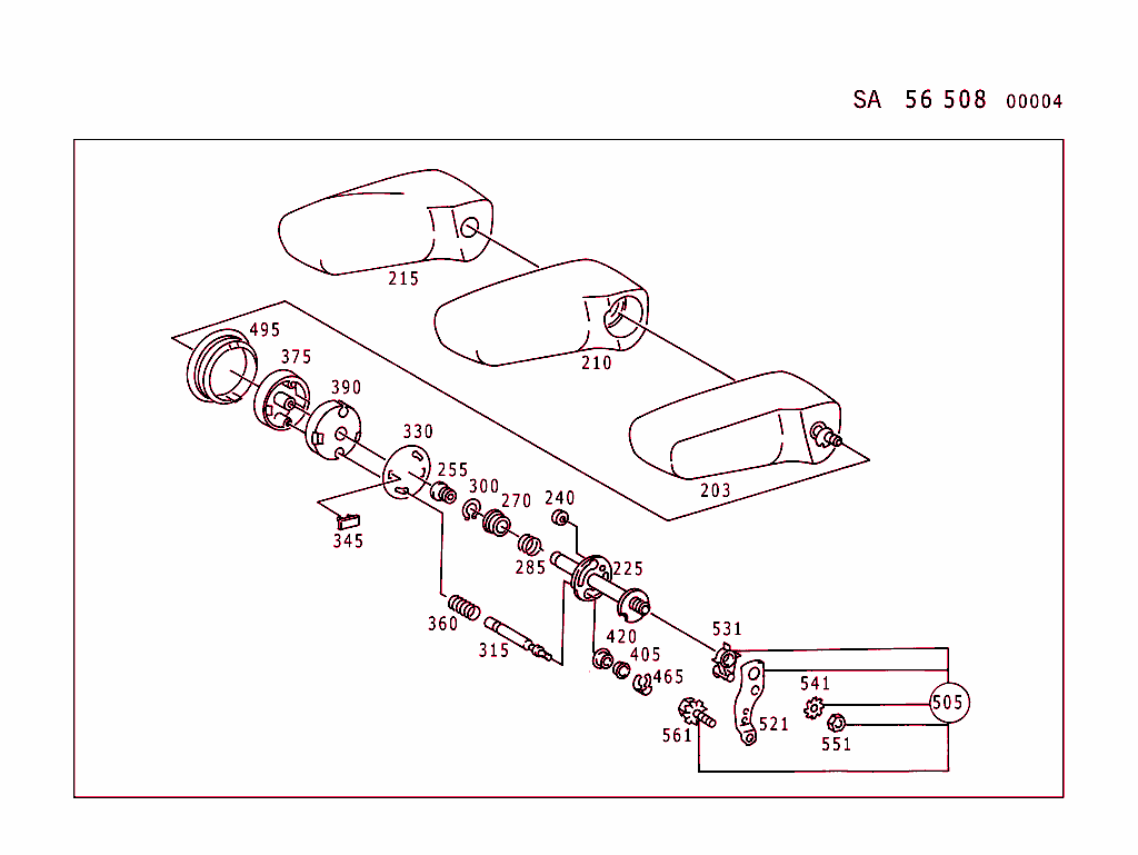 Front Seat Backrest,Velours (Type 201,For Electrical Parts,See Standard Microfiche,Group 82)