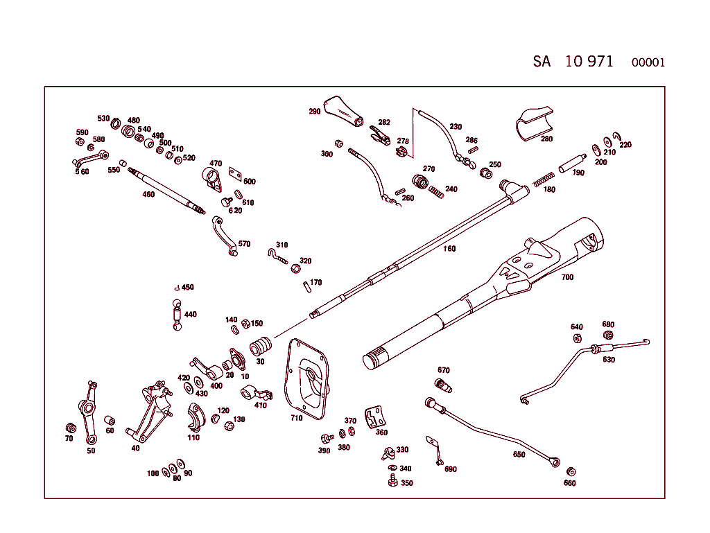 Steering Column Shift Used With Automatic Transmission