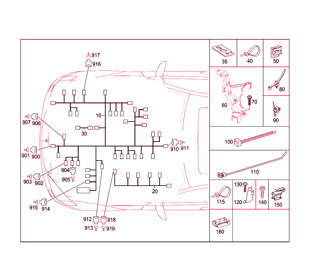 Engine Cable Harness