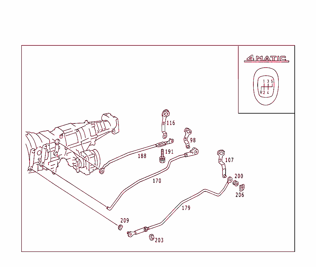 Floor Shift Used With Manual Fivespeed Transmission