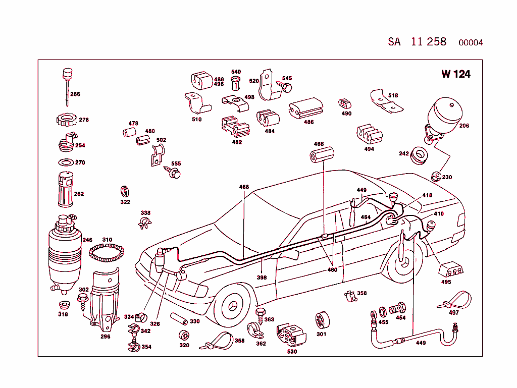 Self-Levelling Device On Rear Axle