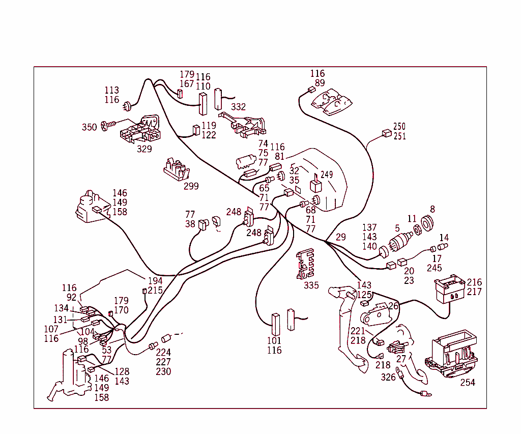 Inboard Cable Harness & Belt Warning Device