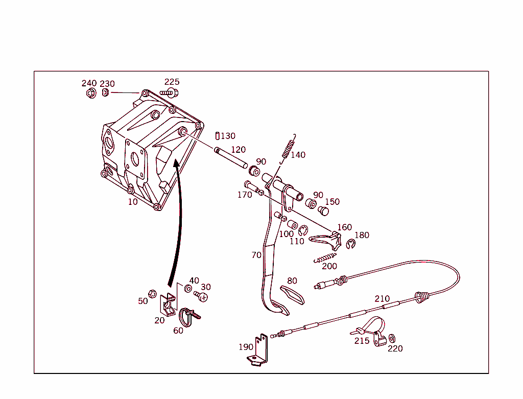 Pedal Assembly With Bearing