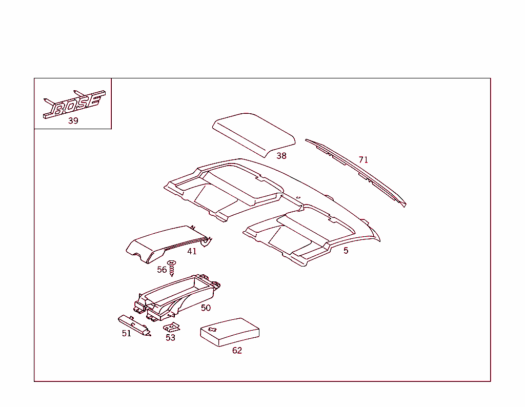 Hat Tray,Roller Blind,First Aid Box