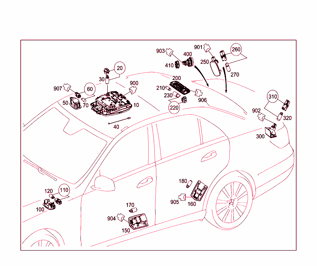 Interior Lamps,Plug Socket In Loading Compartment