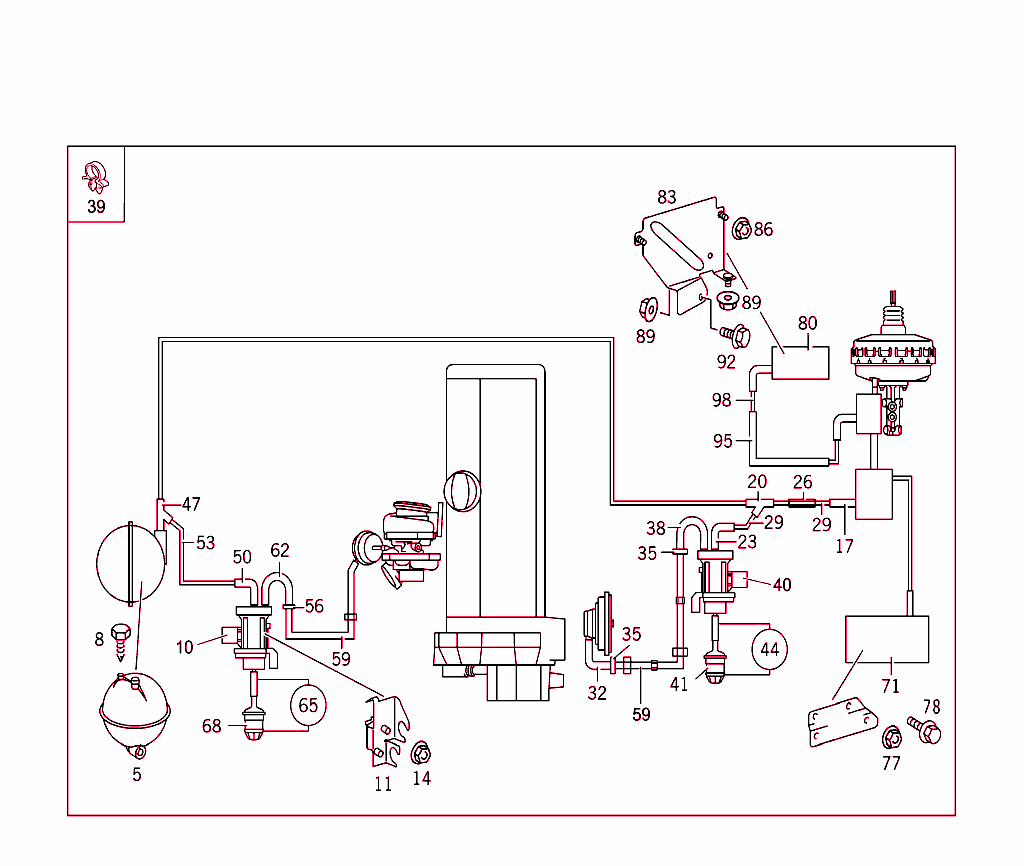 Vacuum System Diesel Vehicles
