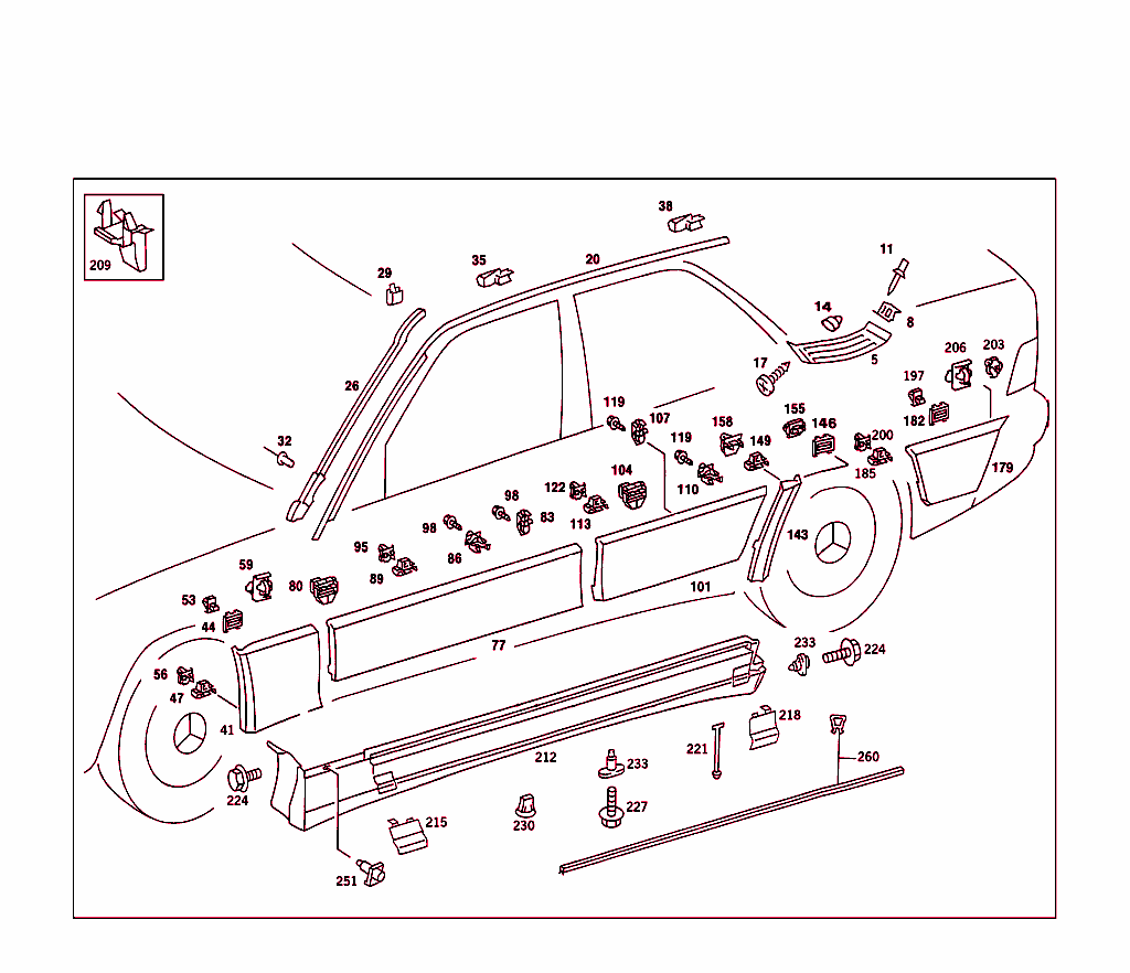 Outside Attachment Parts