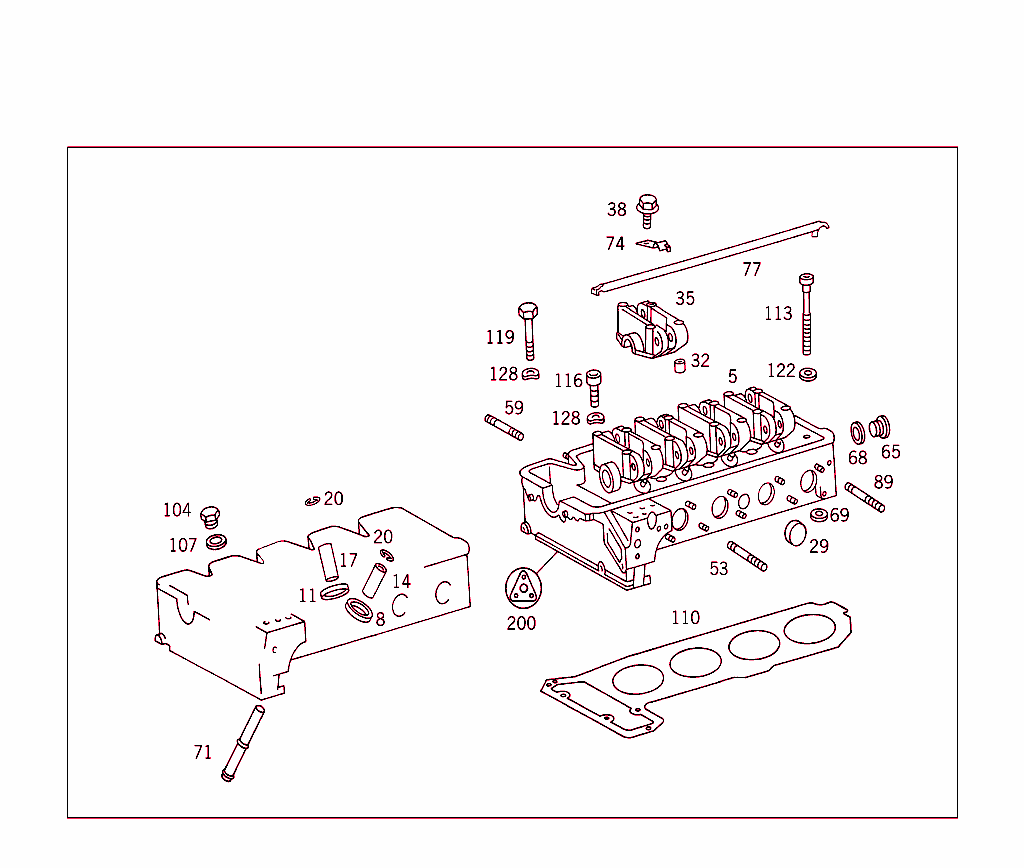 Cylinder Head & Gasket Kit