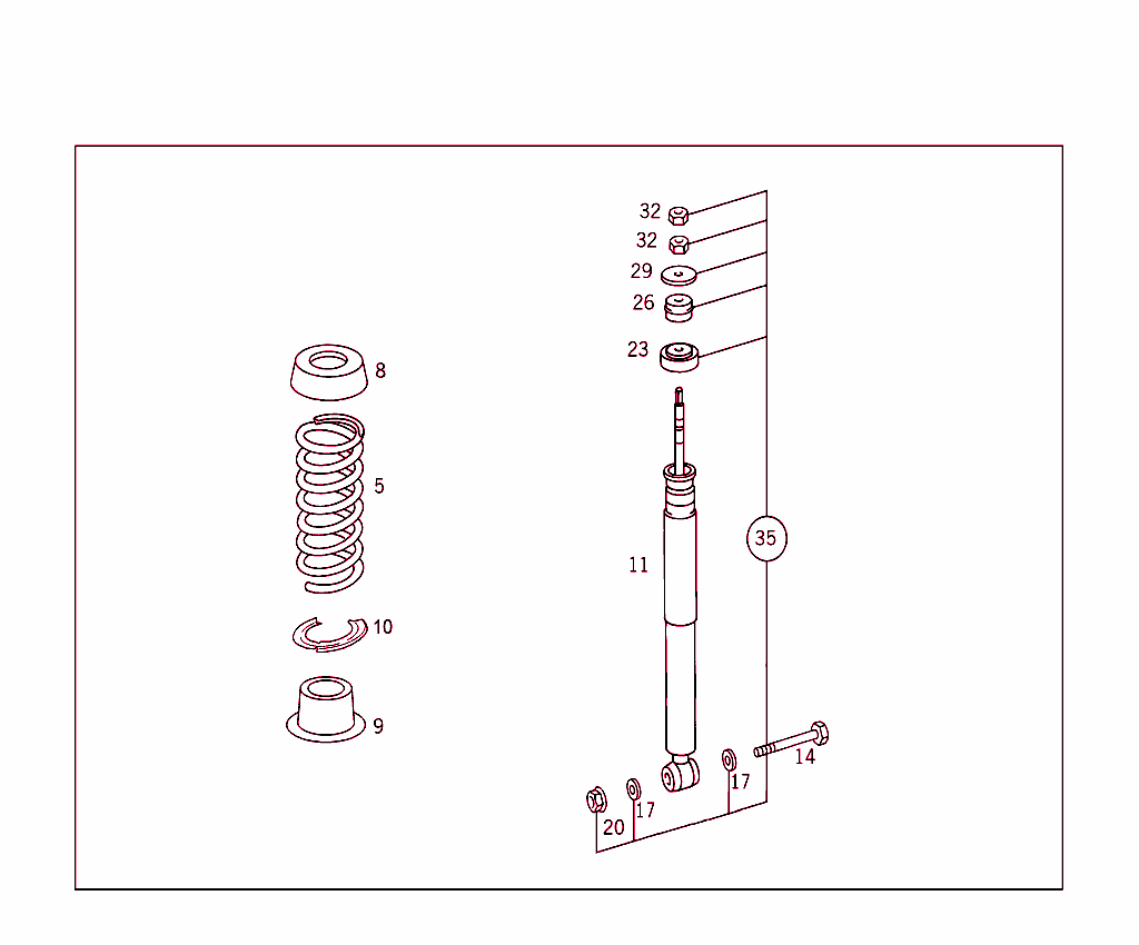 Rear Springs And Suspension Standard Suspension