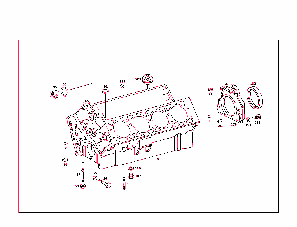 Cylinder Crankcase,Cover,Gasket Kit