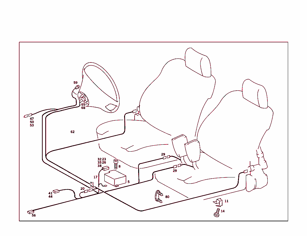 Belt Locking Retractor And Airbag