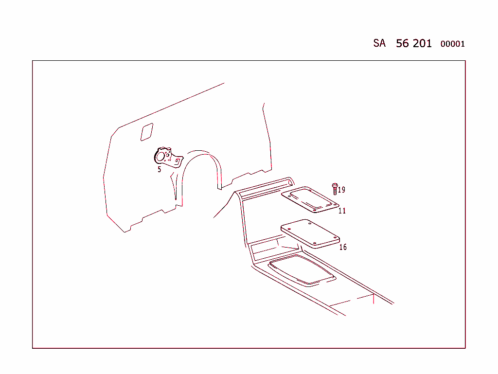 Body Parts Used With Steering Column Shift,Manual Transmission