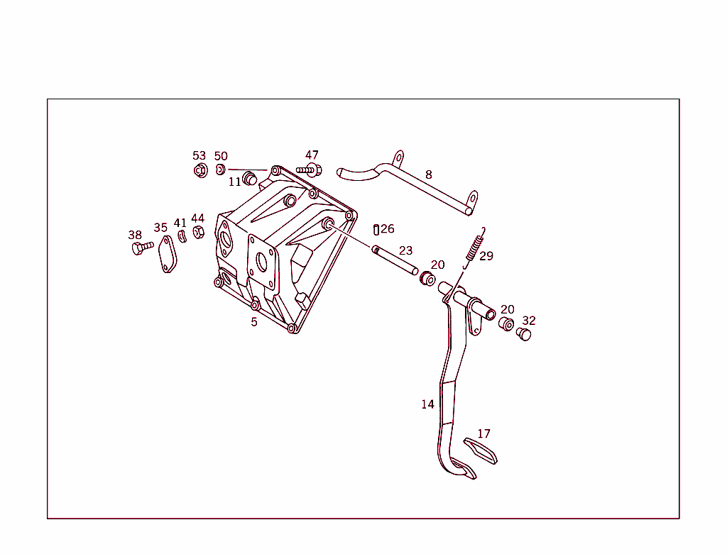Pedal Assembly With Bearing