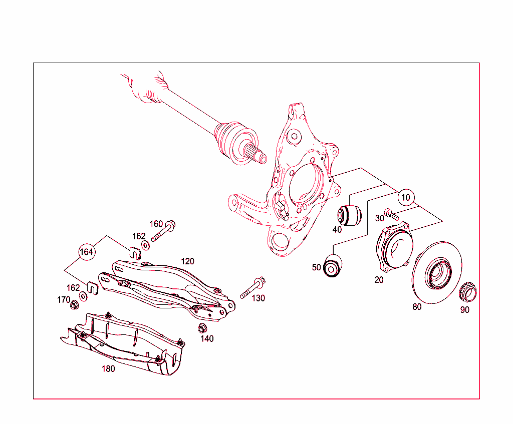 Rear Axle Suspension