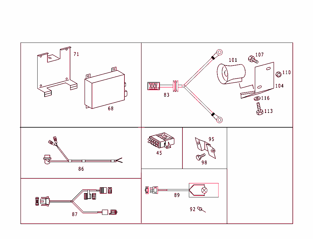 Additional Parts For Special Vehicles