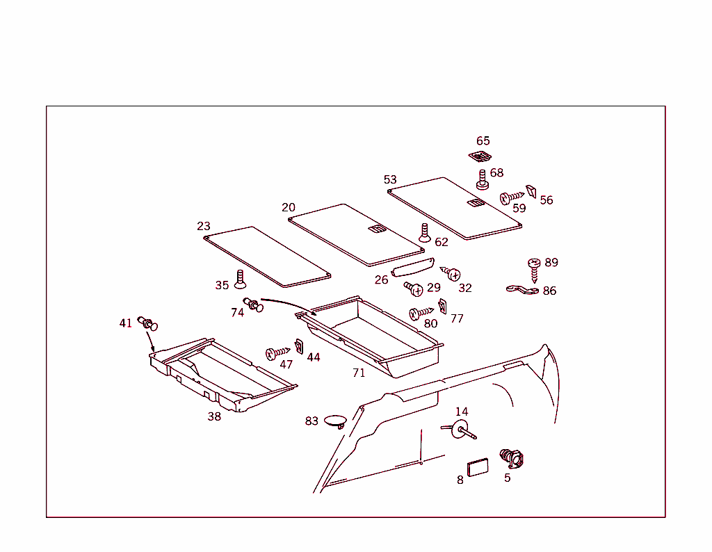 Luggage Compartment Covering