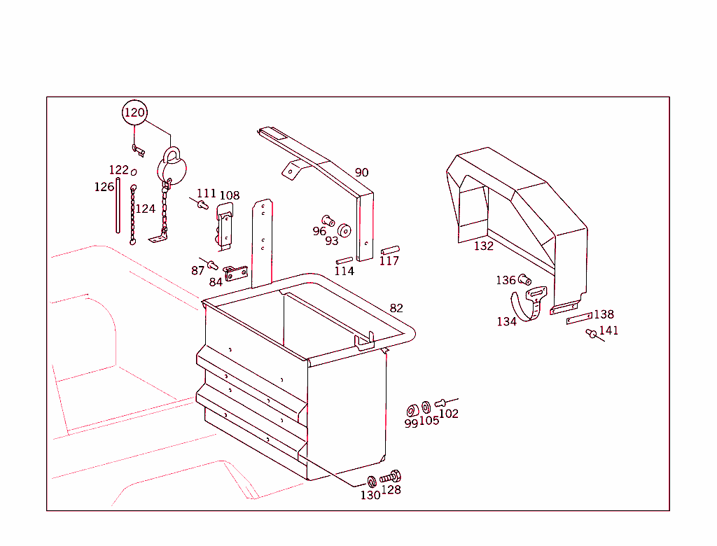 Rear Panel, Open Vehicle