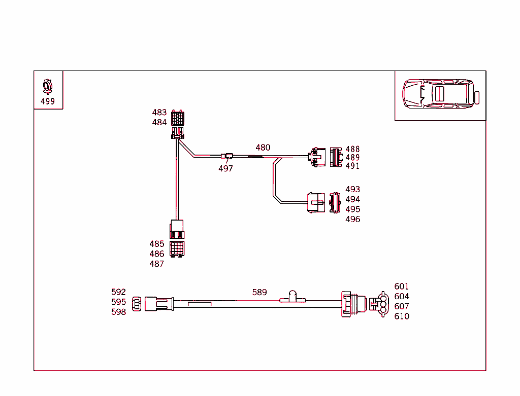 Inboard Cable Harness