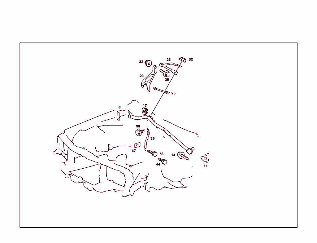 Cross Member Below Instrument Panel