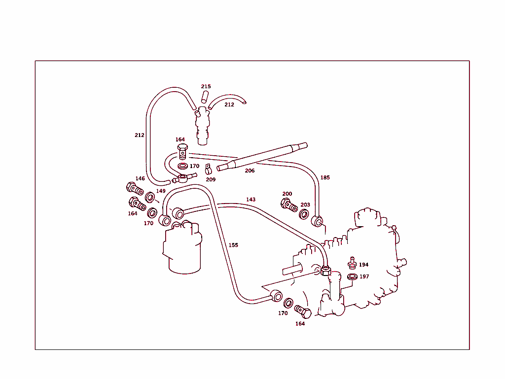 Fuel Filter,Lines And Thermostat