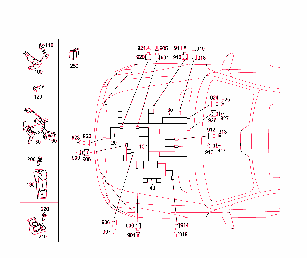 Engine Cable Harness