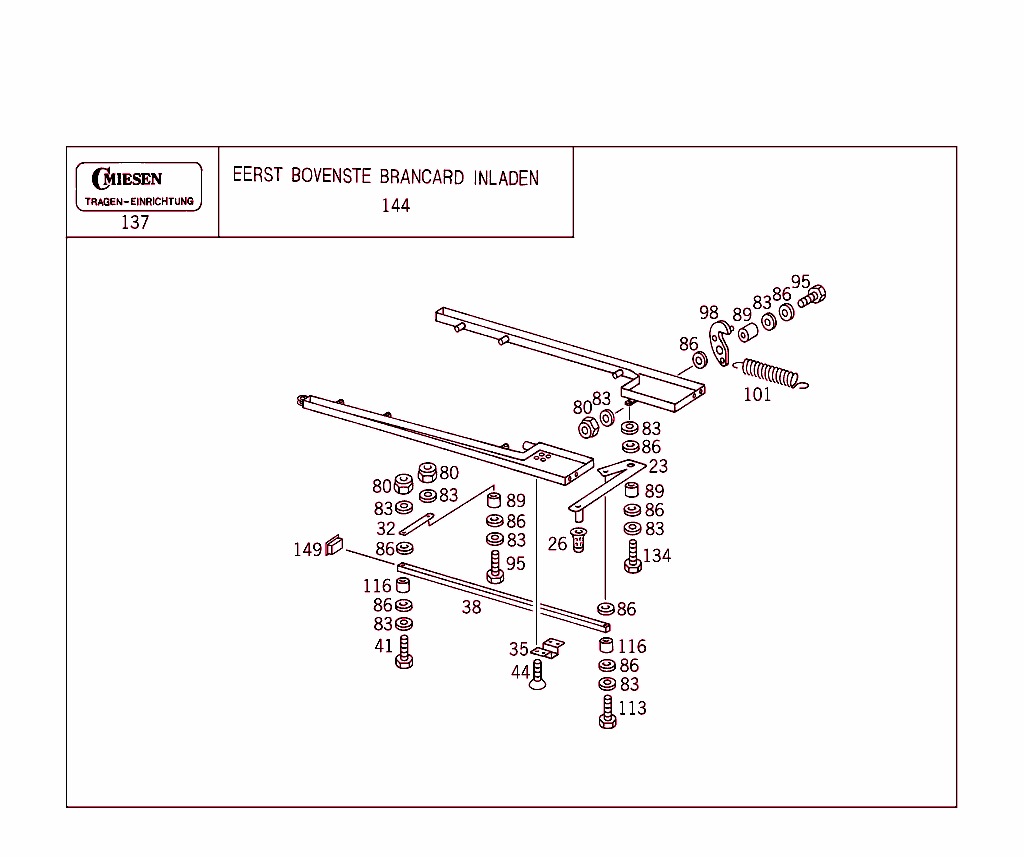 Stretcher,Lower Platform
