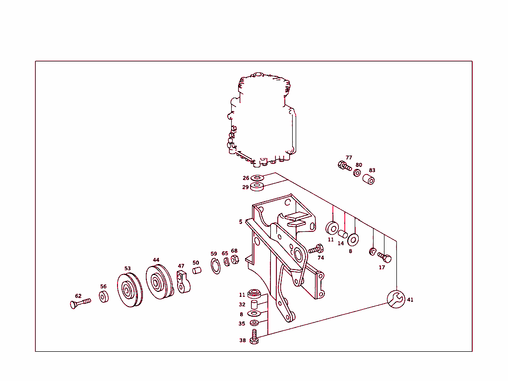 Refrigerant Compressor Attachment Parts