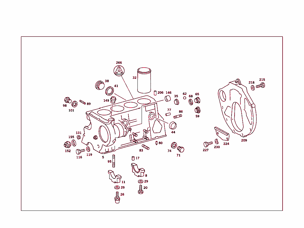 Cylinder Crankcase,Cover,Gasket Kit