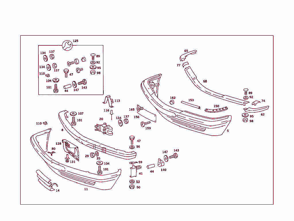 Parachoques delantero