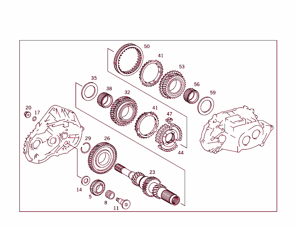 Transmission Shafts And Gears