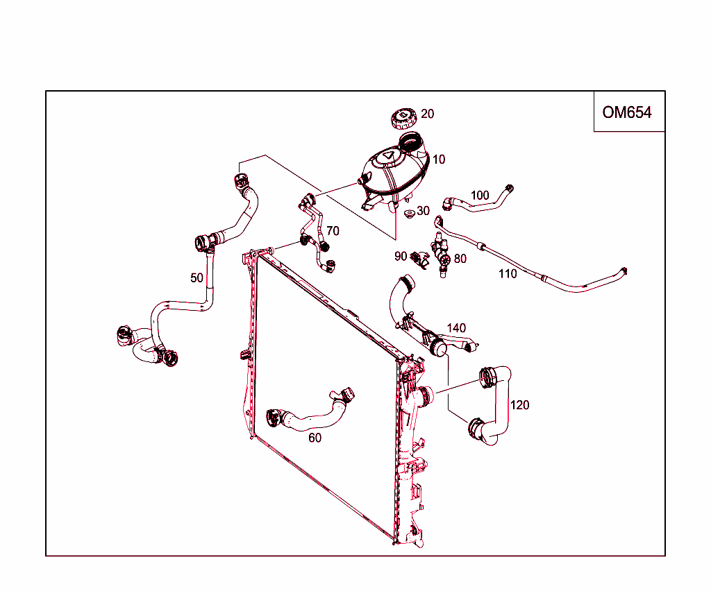 Expansion Tank,Mounting And Hoses