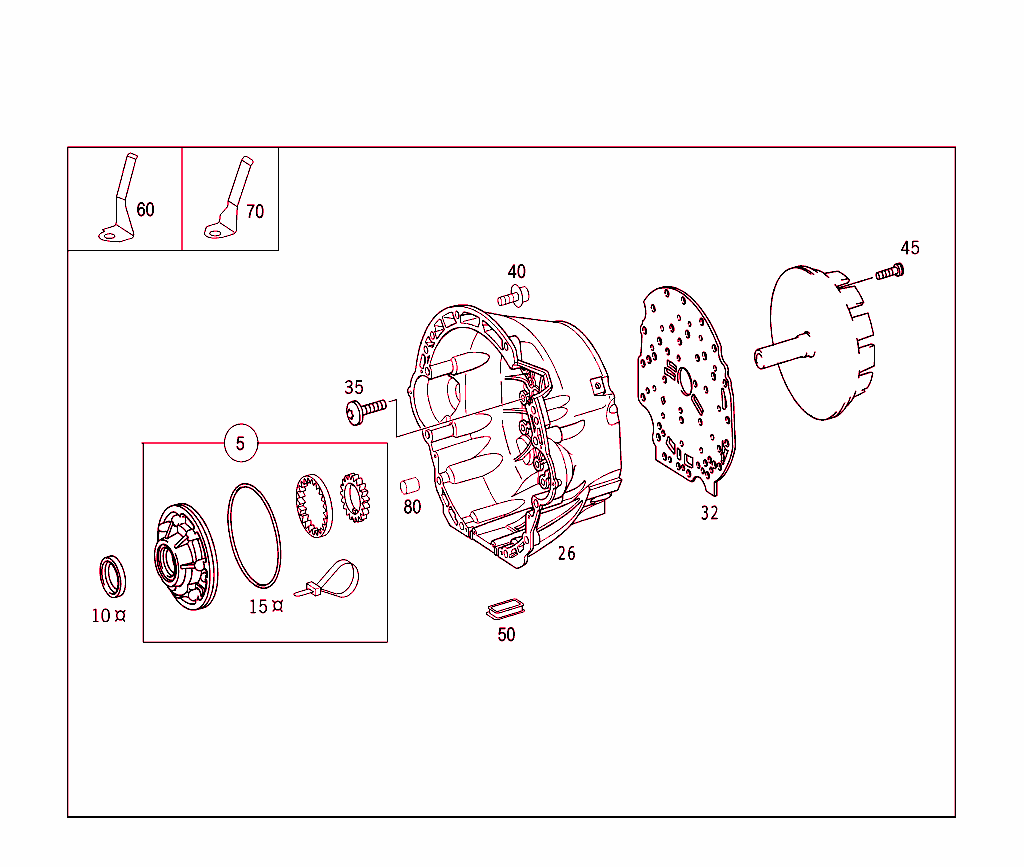 Converter Housing,Oil Pump
