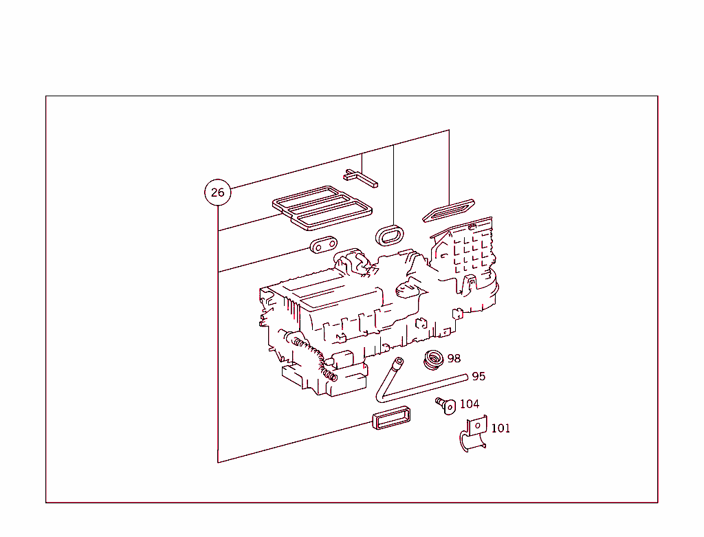 Heater Case With Blower