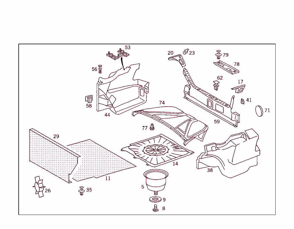 Luggage Compartment Covering