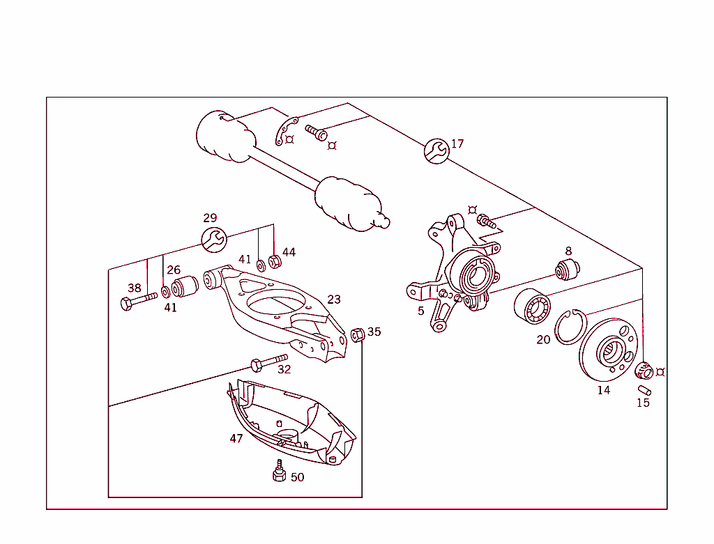 Rear Axle Suspension