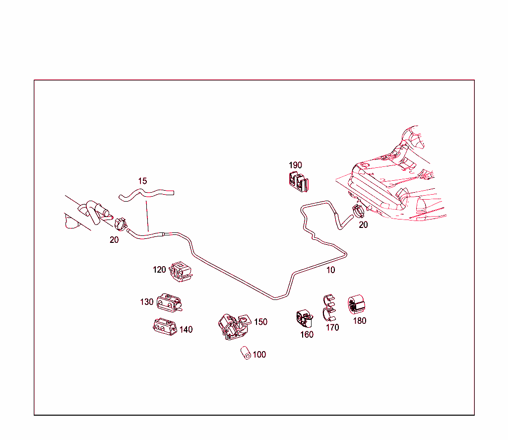 Fuel Lines, Gasoline Vehicles