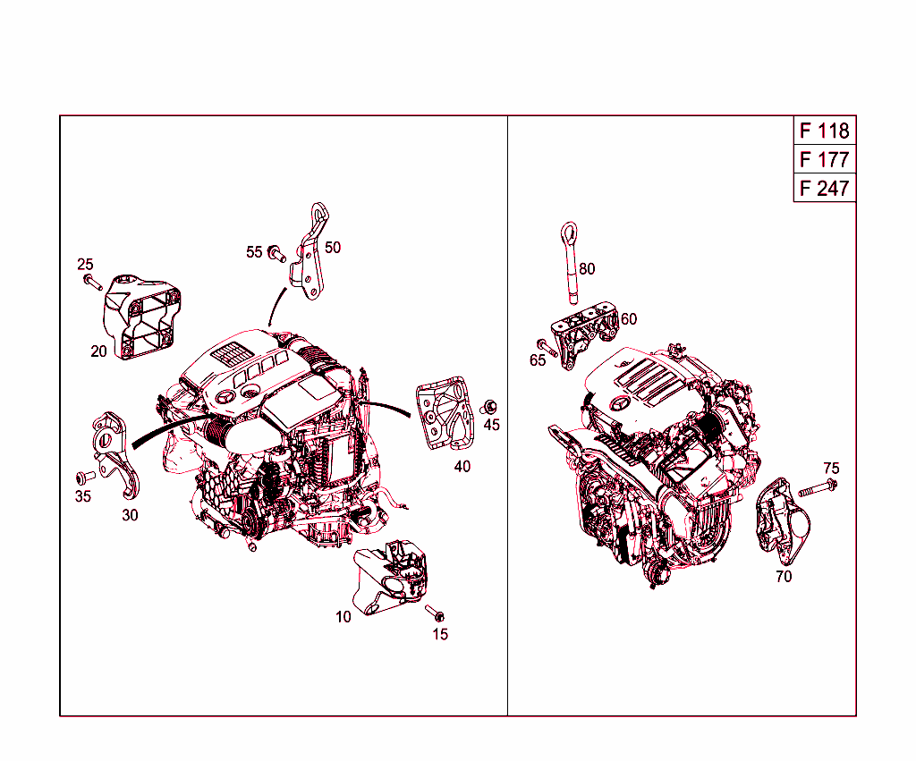 Engine Supports And Attachment Parts