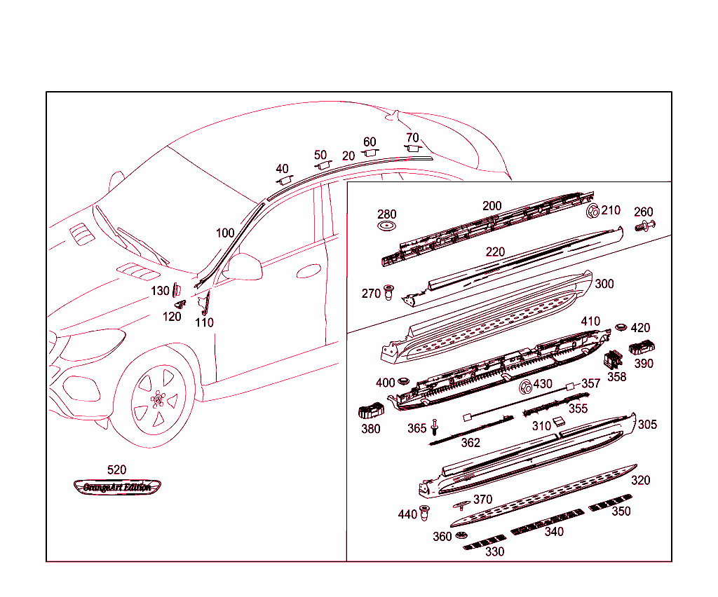 Outside Attachment Parts
