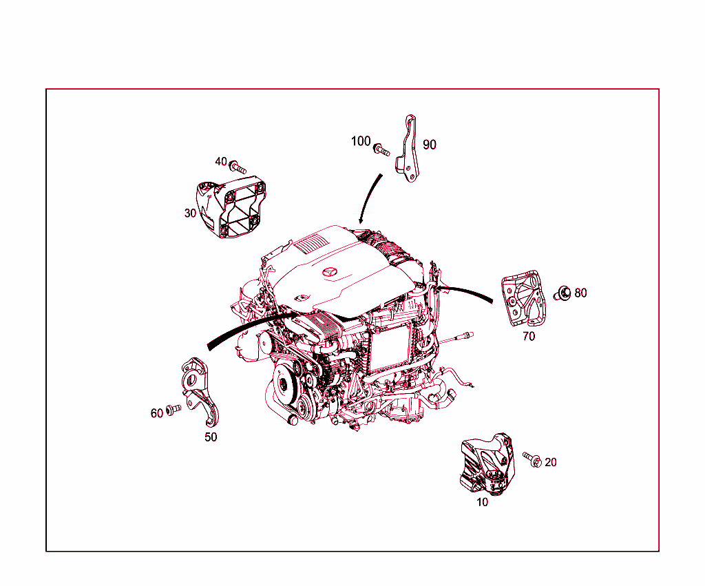 Engine Supports And Attachment Parts