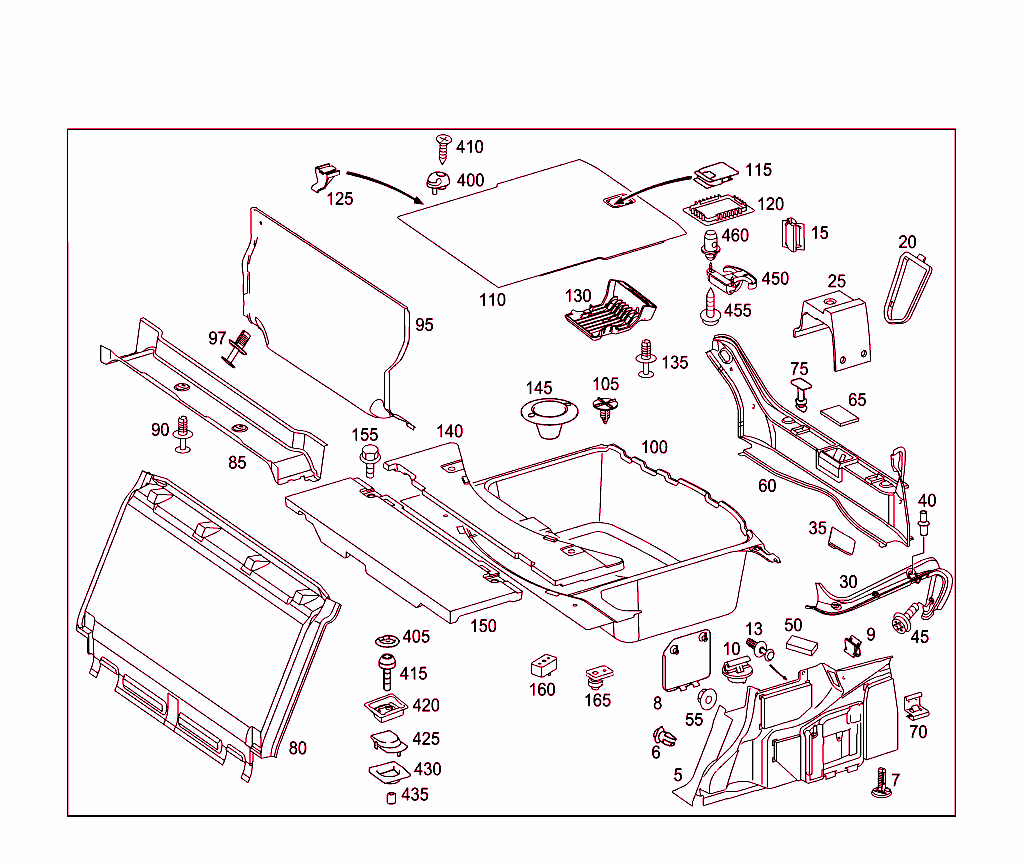 Luggage Compartment Covering