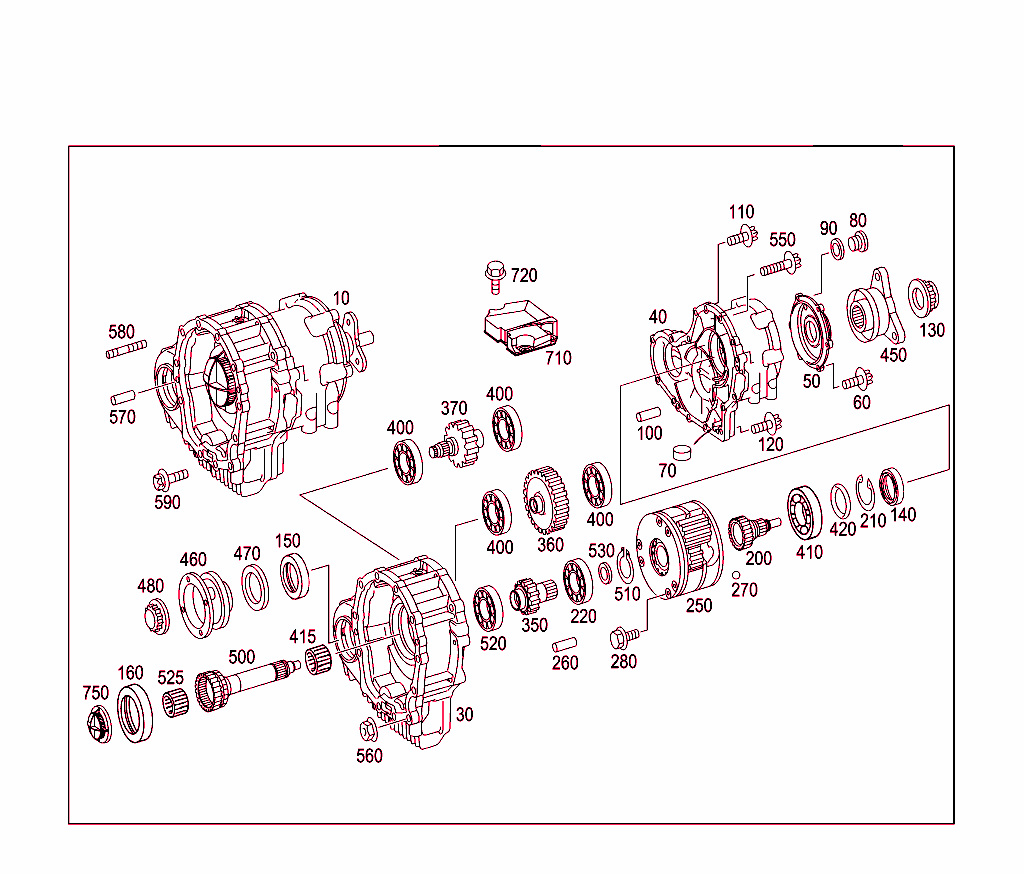 Transfer Case Assembly