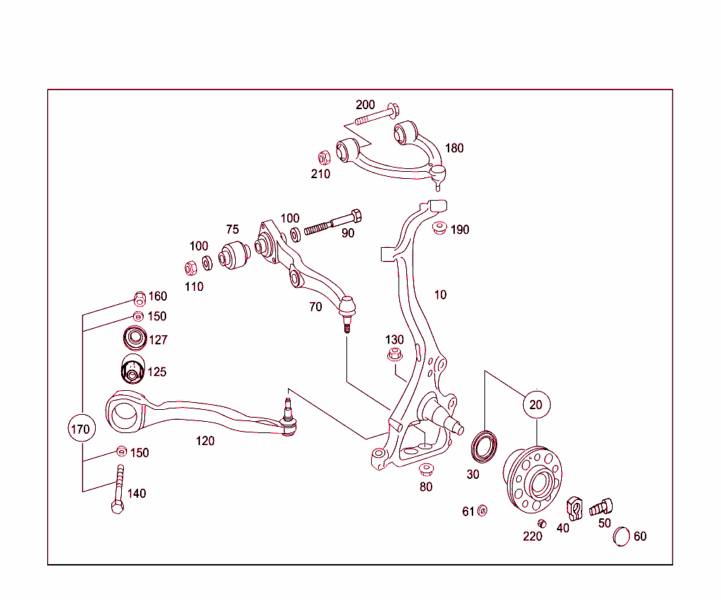 Steering Knuckle And Control Arm
