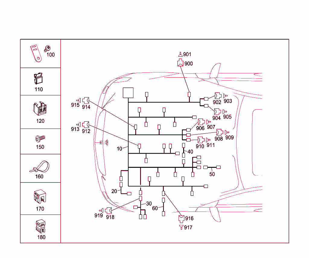 Engine Cable Harness