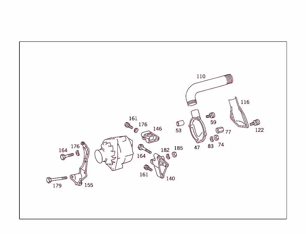 Attachment Parts For Starting Motor & Alternator
